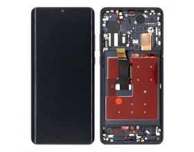 Дисплей для Huawei P30 Pro (VOG-L29) в сборе с тачскрином + рамка (черный) org