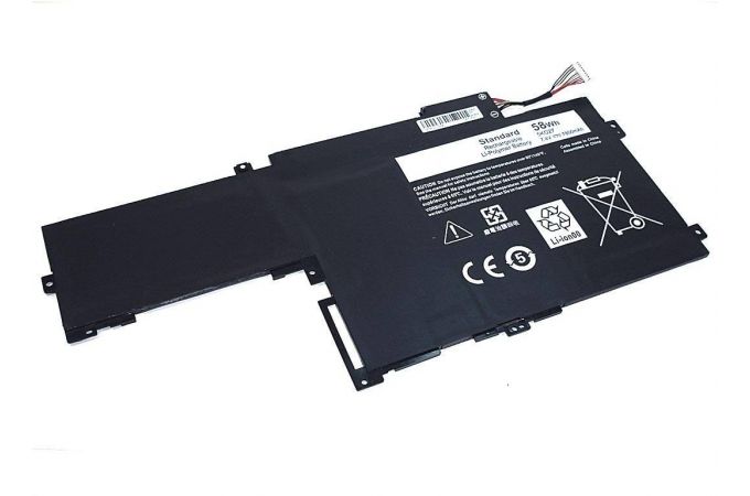 Аккумулятор 5KG27 для ноутбука Dell Inspiron 14-7437 7.4V 58Wh черная