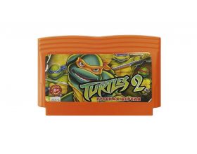 Картридж 8 bit TURTLES 2 Черепашки ниндзя 2 (русская версия)
