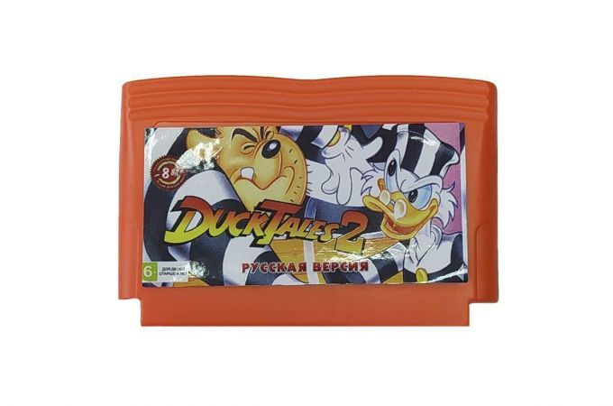 Картридж 8 bit DUCK TALES 2 Утиные истории 2 (русская версия)