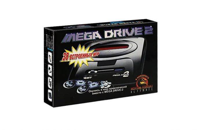 Игровая приставка Mega Drive 2 38in1 16 bit 38 встроенных игр