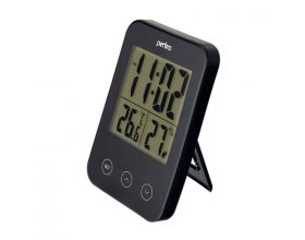 Часы-метеостанция Perfeo "Touch", чёрный, время, температура, влажность (PF-S681) (У)