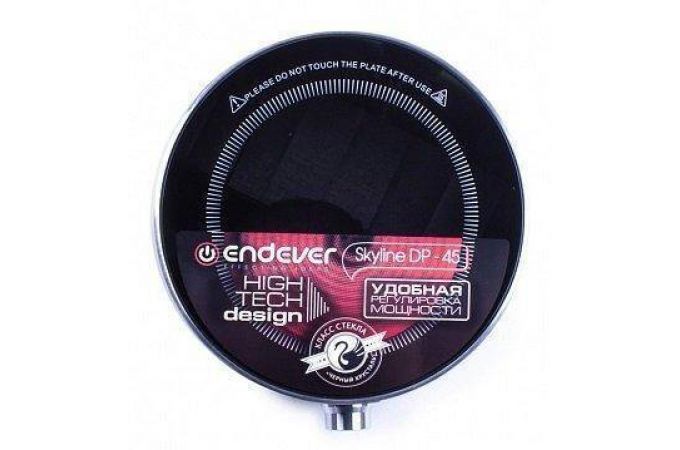 Плитка электрическая ENDEVER Skyline DP-45 1500Вт, СТЕКЛОКЕРАМИКА, таймер, нагрузка до 6кг