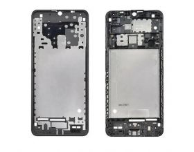 Средняя часть для Samsung A125F (рамка дисплея) черный, с разбора