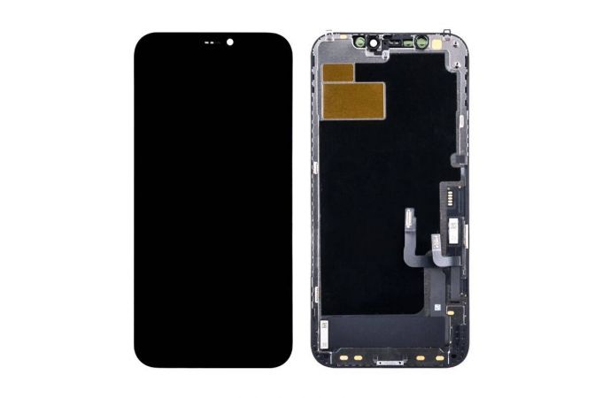 Дисплей для iPhone 12 (A2403)/ 12 Pro (A2407) в сборе с тачскрином (черный) Incell