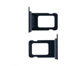 Держатель SIM для iPhone 14 Pro/ 14 Pro Max (1 Sim) (черный)