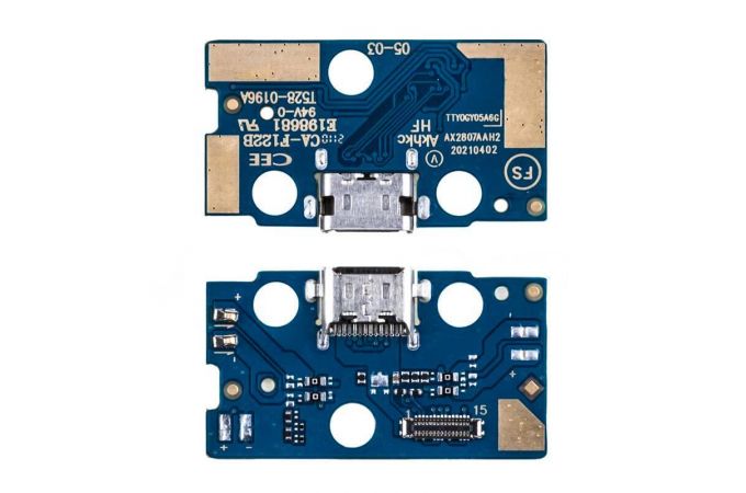 Шлейф для Lenovo Tab P11 (TB-J606F/TB-J606L) с разъемом зарядки (плата)