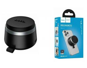 Портативная беспроводная колонка HOCO HC43 Mini Magnetic BT speaker (черный)