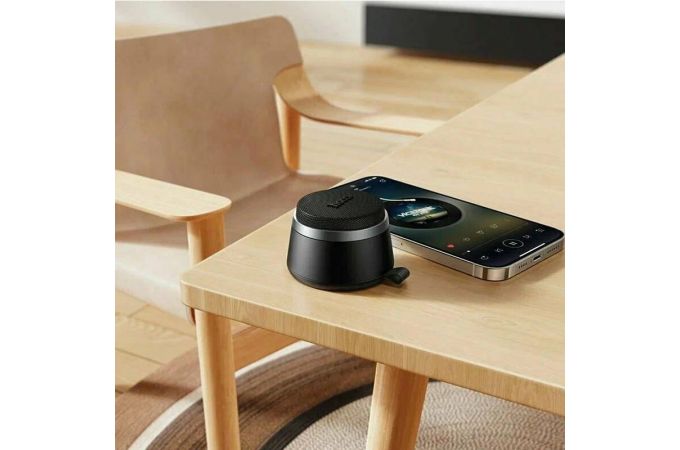 Портативная беспроводная колонка HOCO HC43 Mini Magnetic BT speaker (черный)