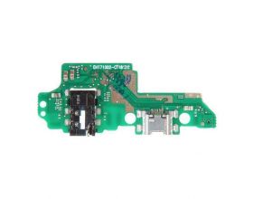 Шлейф для Huawei Honor 7X с разъемом зарядки + разъем гарнитуры (плата) HQ