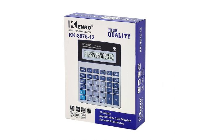 Калькулятор Kenko KK-8875-12 (12 разр.) настольный