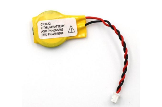 Батарейка CMOS CR1632 с коннектором