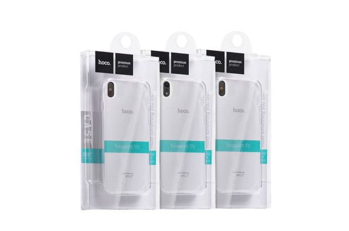 Чехол для iPhone 12 (6,1) BOROFONE Ice series TPU Case тонкий (прозрачный)