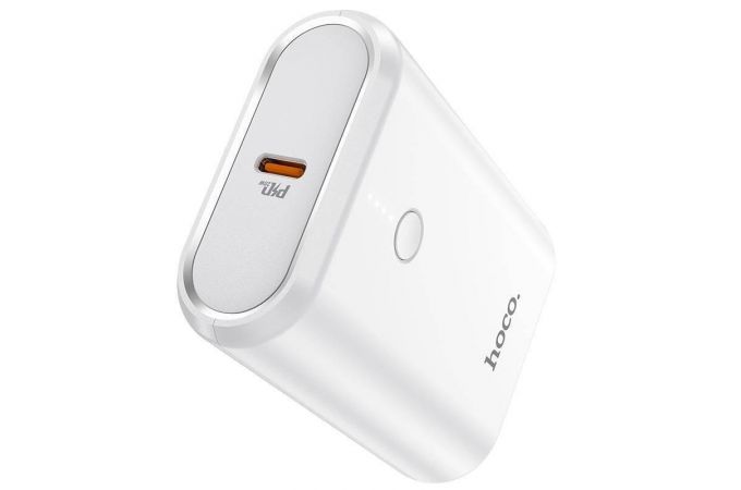 Универсальный дополнительный аккумулятор Power Bank HOCO Q3 PD+QC3.0 (10000 mAh) (белый)