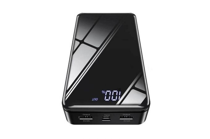 Универсальный дополнительный аккумулятор Power Bank BOROFONE BJ8 (30000 mAh) (черный)