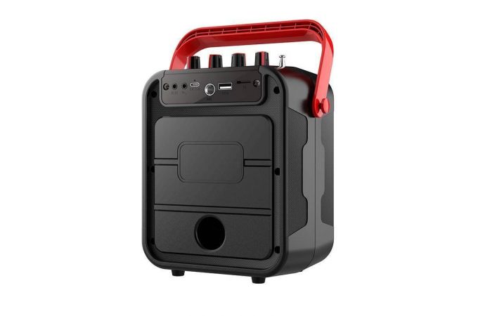 Портативная беспроводная колонка BOROFONE BP7 Cool karaoke BT speaker (черный)