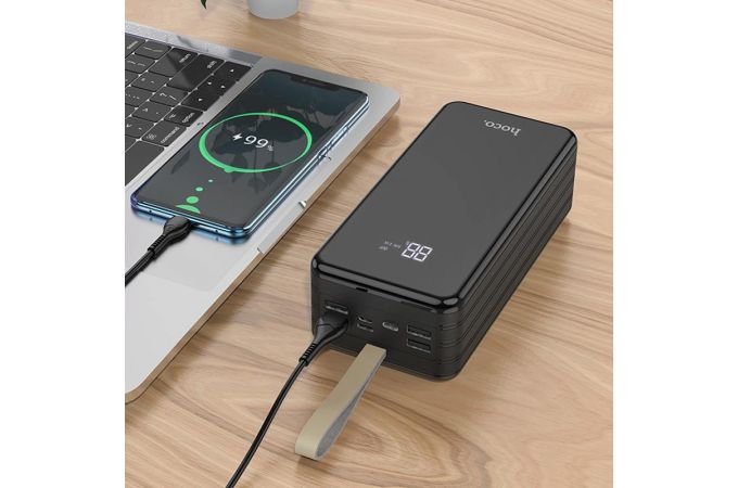 Универсальный дополнительный аккумулятор Power Bank HOCO DB11 (50000 mAh) (черный)