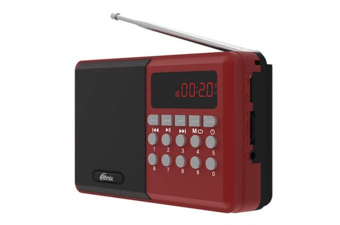 Радиоприемник Ritmix RPR-002 red