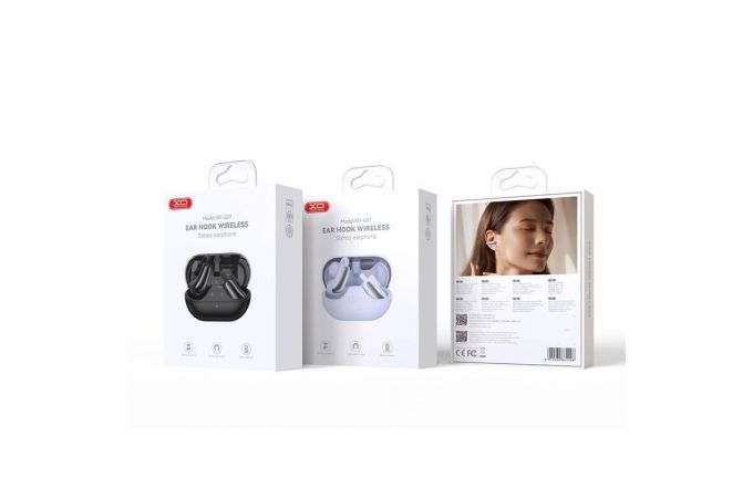 Наушники вакуумные беспроводные XO G27 Yanke Clip On Ear Long Range Black