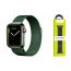 Ремешок для Apple Watch HOCO WA03 Simple серия beauty ремешок из миланской стали (42/44/45/49 мм) зеленый (7 поколение)