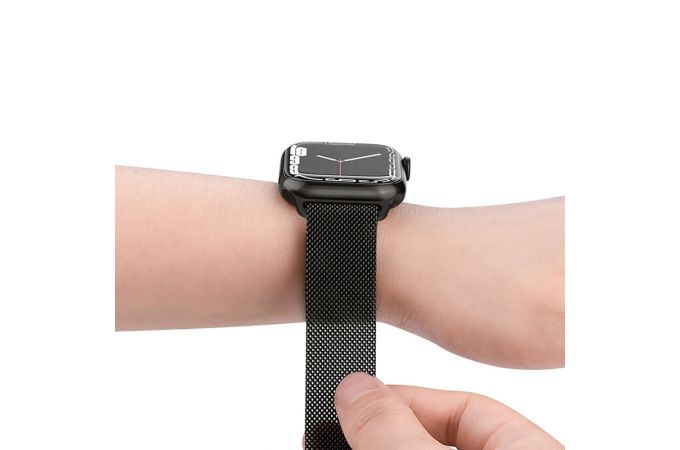 Ремешок для Apple Watch HOCO WA03 Simple серия beauty ремешок из миланской стали (38/40/41  мм) графит