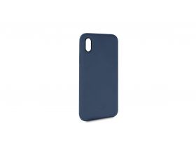 Чехол для iPhone XR тонкий (синий)
