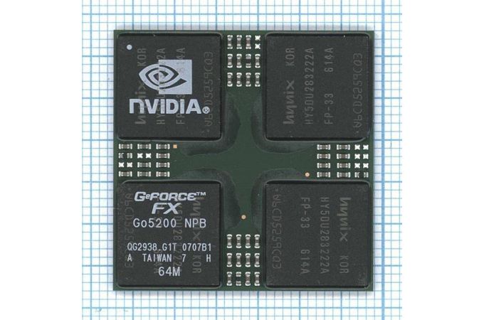Чип nVidia GeForce FX GO5200 NPB (64M)