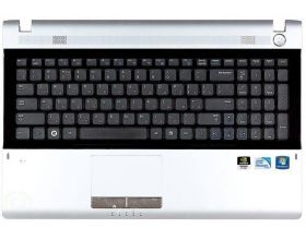 Клавиатура для ноутбука Samsung RV511 RV515 RV520 серая топ-панель
