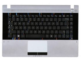 Клавиатура для ноутбука Samsung RC410 топ-панель серая