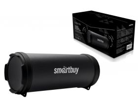 Портативная беспроводная колонка Smartbuy TUBER MKII, 6 Вт, Bluetooth, MP3-плеер, FM-радио, (SBS-4100) (черный)