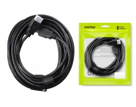 Кабель HDMI-HDMI (V1.4) Smartbuy A-M/A-M, 2 фильтра, 1,5 м (K-316-120)