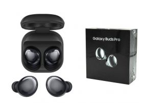 Наушники вакуумные беспроводные Sams. Galaxy Buds Pro Bluetooth (черный) (logo)