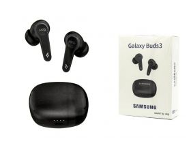 Наушники вакуумные беспроводные Sams. Galaxy Buds 3 Bluetooth (черный) (logo)