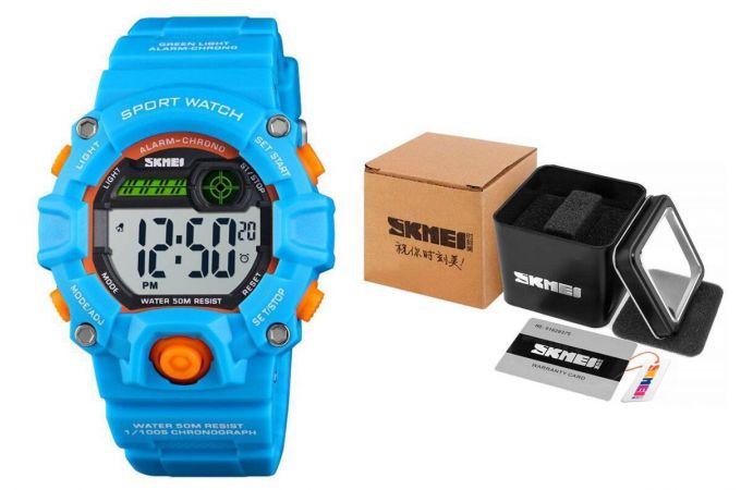 Часы наручные детские Skmei 1484 Синие