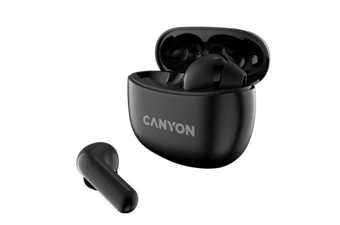 Наушники вакуумные беспроводные Canyon TWS-5 черные