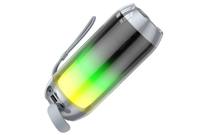 Портативная беспроводная колонка BOROFONE BR25 Crazy sound colorful luminous BT (красный)