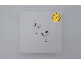 Наушники вакуумные беспроводные AirPods 3 (copy orig) (копия оригинала) (белый) (УЦЕНКА! МЯТАЯ УПАКОВКА)