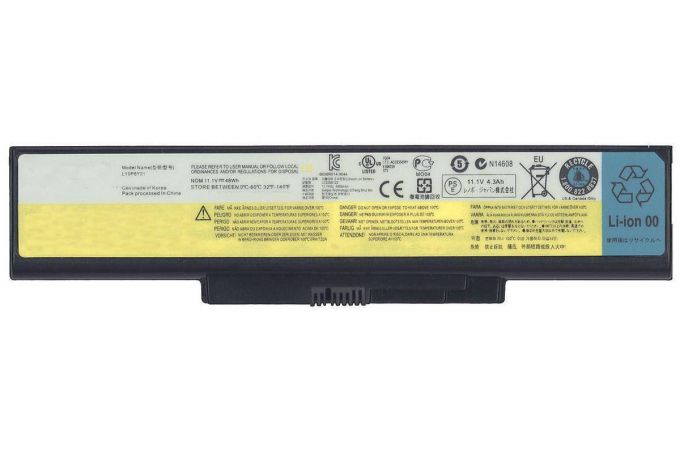 Аккумуляторная батарея L10P6Y21 для ноутбука Lenovo E46 11.1V 48Wh ORG черная