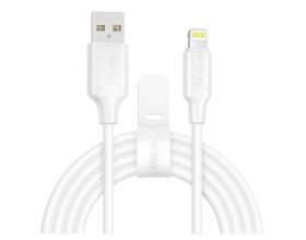 Кабель USB - Lightning Crown (3018L) Apple 8-pin 2A (белый) 2м