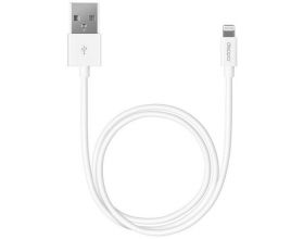 Кабель USB - Lightning Deppa (72128) Apple 8-pin MFI (белый) 1,2м