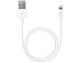 Кабель USB - Lightning Deppa (72230) Apple 8-pin (белый) 3м