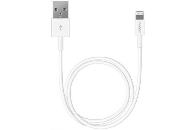 Кабель USB - Lightning Deppa (72230) Apple 8-pin (белый) 3м