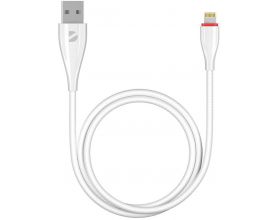 Кабель USB - Lightning Deppa (72291) Apple 8-pin Ceramic (белый) 1м