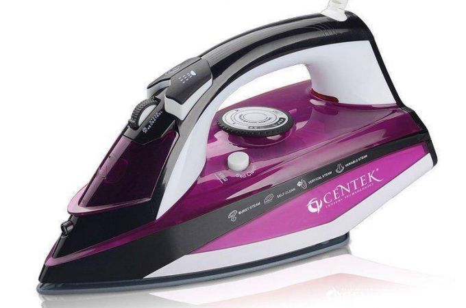 Утюг CENTEK CT-2344 фиолетовый 2400Вт, керам. подошва