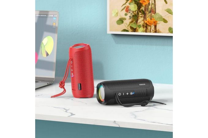 Портативная беспроводная колонка BOROFONE BR21 Sports BT (черный)