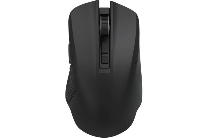 Мышь игровая беспроводная Defender Whisper GM-209 черный 7200 dpi/провод/беспровод./BT/встр. аккумул.