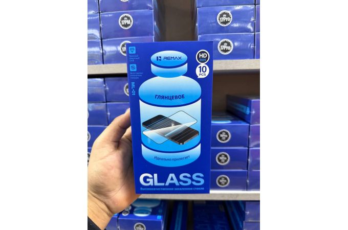 Защитное стекло Remax Medicine Glass ML-01  for  Samsung S25 Ultra черная рамка (цена за упаковку 10 шт)