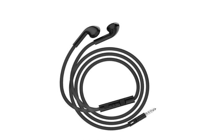 Наушники вакуумные проводные BOROFONE BM-23 Bright sound (черный)