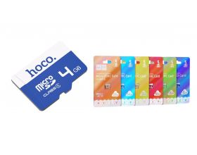 Карта памяти microSDHC HOCO 4 GB (class 6) без адаптера