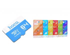 Карта памяти microSDHC HOCO 64 GB (class 10) без адаптера